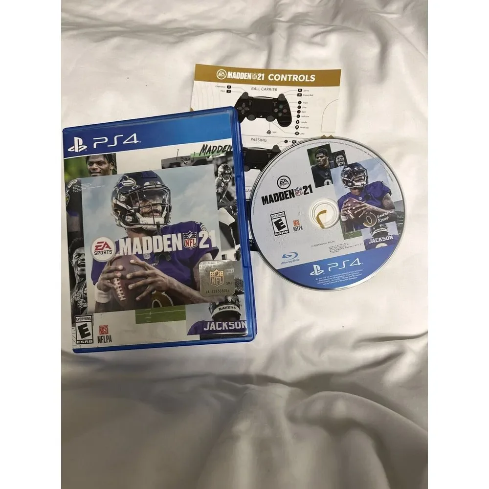 Madden NFL 21 PlayStation 4 PS4‎ Video Game Football 0230